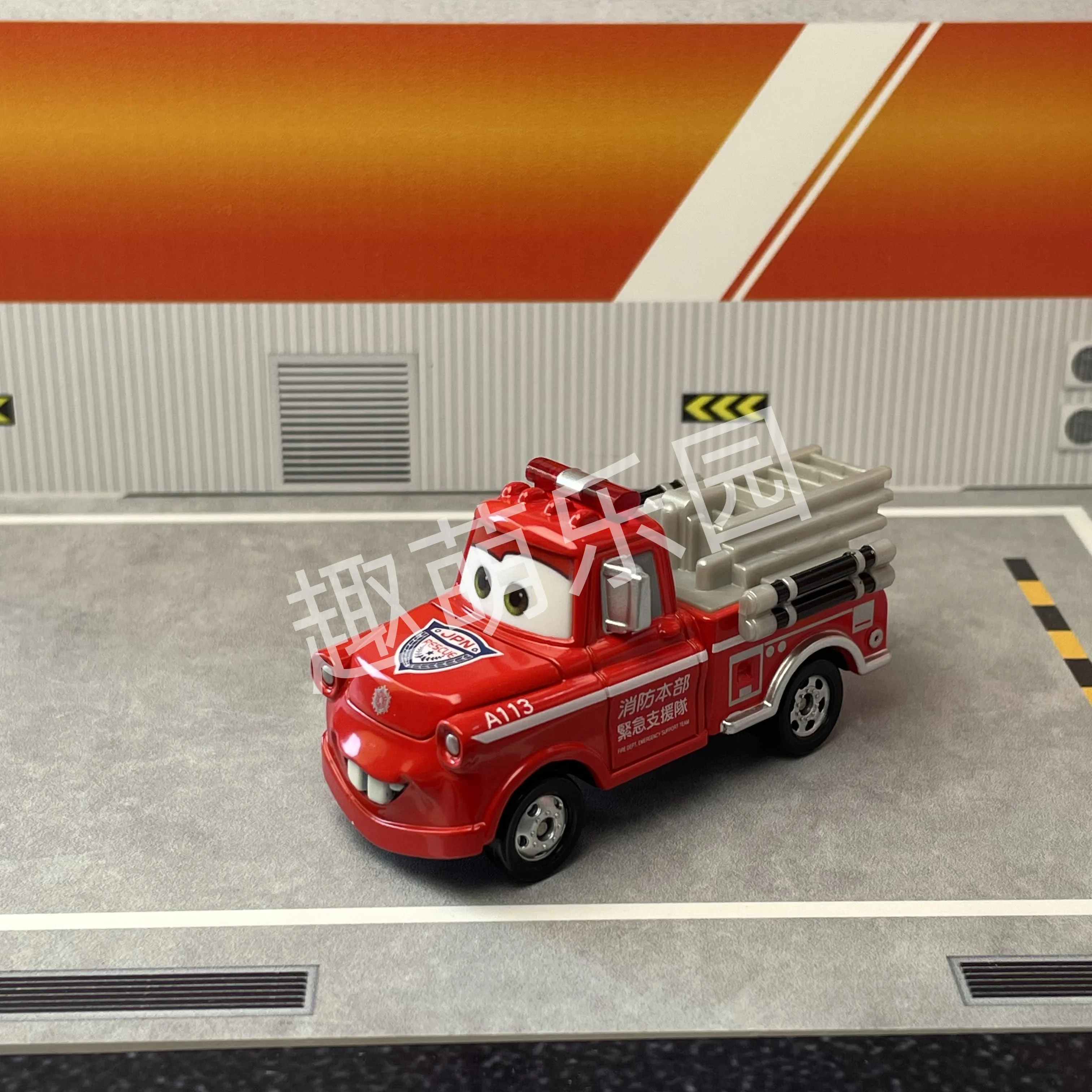 Takara Tomy Disney Cars Tomica C-38 Meter (тип пожарного грузовика), литая под давлением модель автомобиля из сплава, реплика серии, подарки для детей, игрушки для мальчиков (art.: 3920cf1bb17fe) - 3920cf1bb17fe