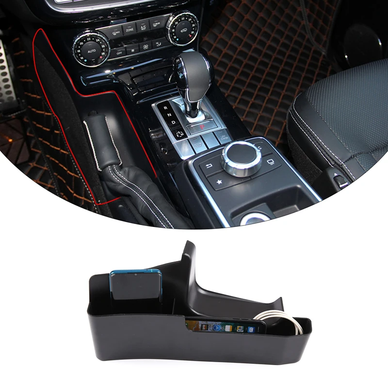 

Abs Plastic Car Central Control Handbrake Storage Box For Mercedes -Benz G -Class W463 2013 -2018 Interior Accessories