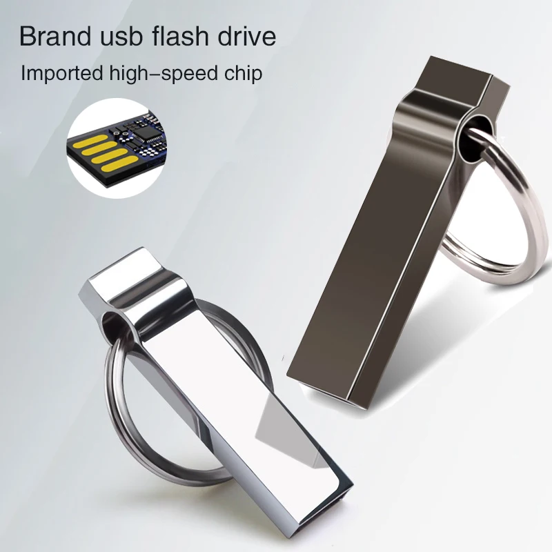 

Metal USB Flash Drive 2.0 Pen Drive 128GB 64GB 1TB 2TB Memory Stick High Speed Pendrive 8GB 16GB 32GB 256GB 512GB Flash U Disk