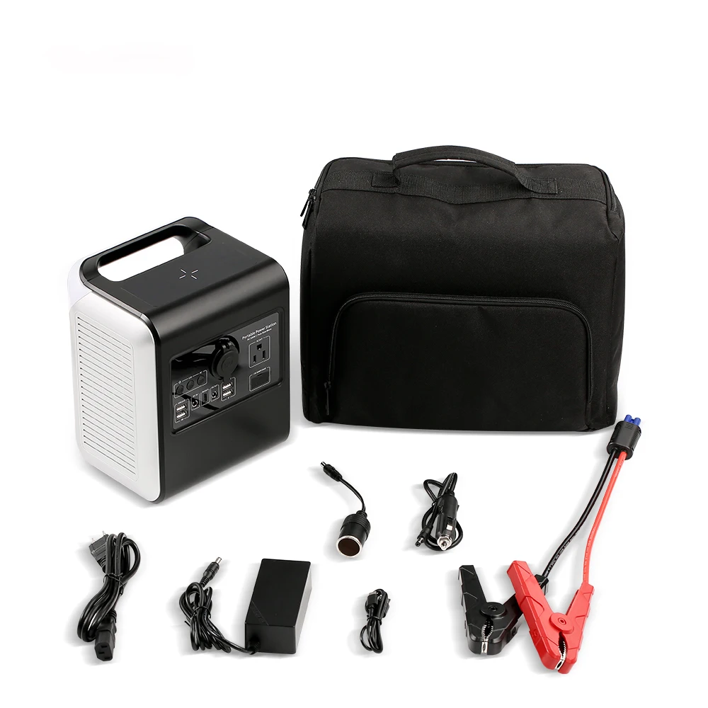

Portable Super Big Power Station Power Generator Solar Charging Power Bank Jump Starter 150,000mAh with AC600W output