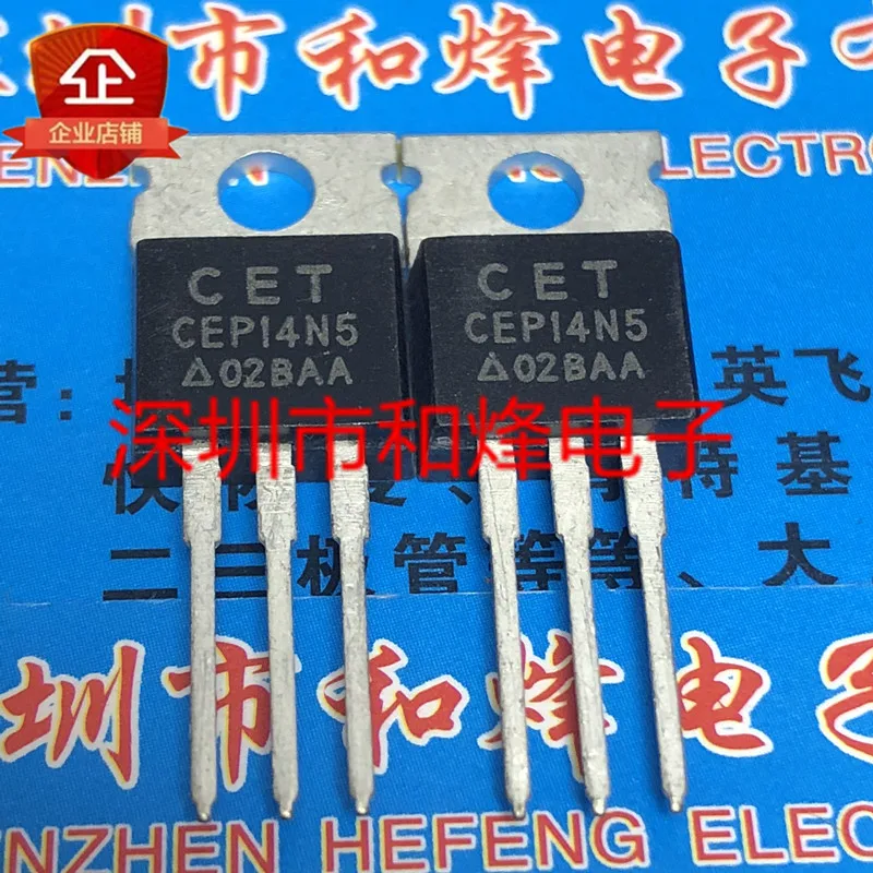 10PCS CEP14N5 TO-220 500V 14A CHIPSET