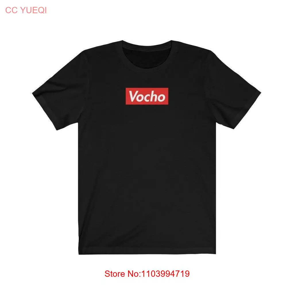 Футболка Vocho Red Box Logo Horizon Meme с длинными или короткими рукавами