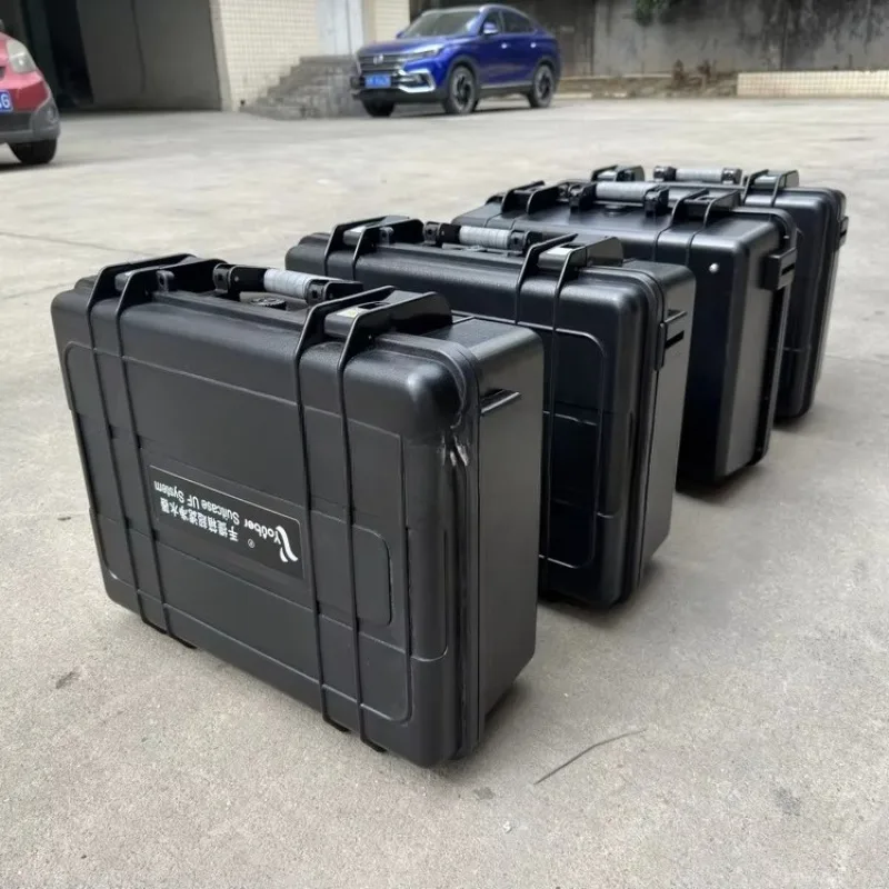 Фото DC12V 25L/H Солнечная энергия RO система опреснения Открытый Кемпинг Обезливание завод Цена Чемодан WaterMaker Открытый фильтр для воды №3