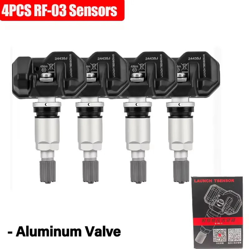 

LAUNCH X431 Датчик TPMS RF Датчик запуска давления в шинах 315 МГц и 433 МГц Инструмент для ремонта шин Сканер Тестер Программа для CRT5011E
