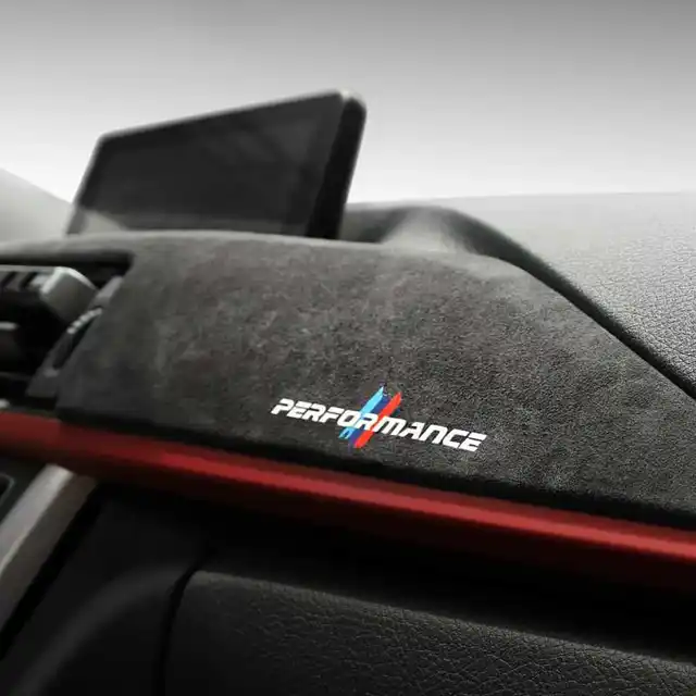 Alcantara Wrap Car Dashboard Panel ABS Cover Trim Car Interior Decoration For BMW F30 F31 F32 F34 F36 3GT 3 4 Series Accessories 1