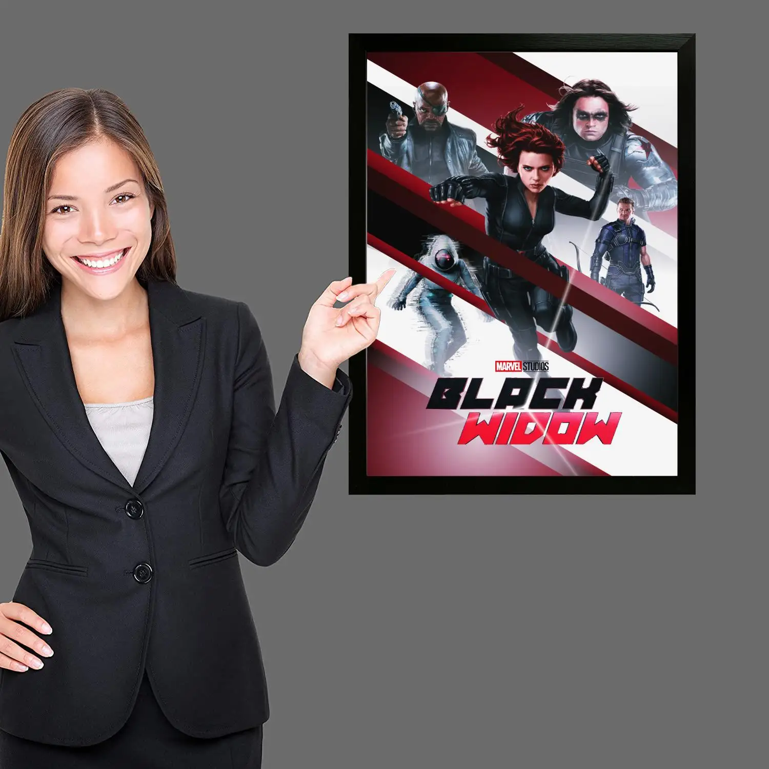 Черный ТВ Драма Холст Художественный Плакат Настенное Искусство Картина Печать