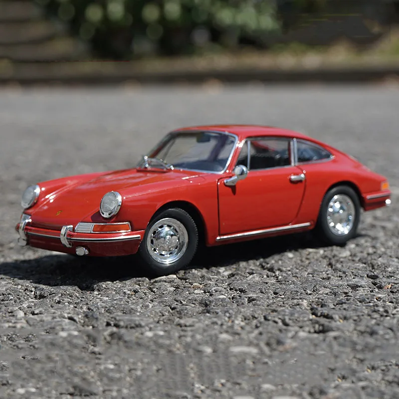 Модель спортивного автомобиля WELLY 1:24 1964 Porsche 911 из сплава литой металлический