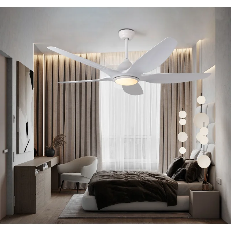 

Pendant Lights Led Ceiling Fan Lamp Chandelier Art 6 Speeds With Frequency Conversion Remote Control 110V 220V Living Room
