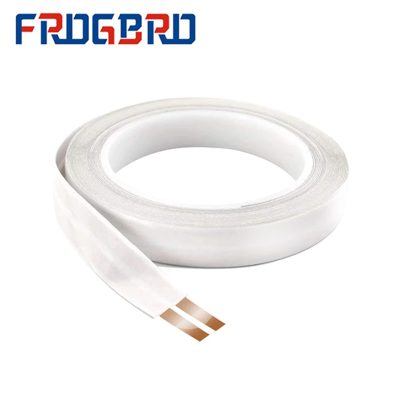 Плоский кабель FROGBRO, провод для аудио динамика, невидимый кабель 23 AWG, медный 2-жильный светодиодный настенный аудио-кабель, удлинитель питания