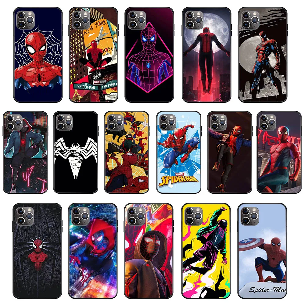 

KK-60 Spider Hero Silicone Case For VIVO V5 V5S Y67 Y66 V7 Y75 Y79 V9 Y85 Y89 V19 Y11 Lite Plus