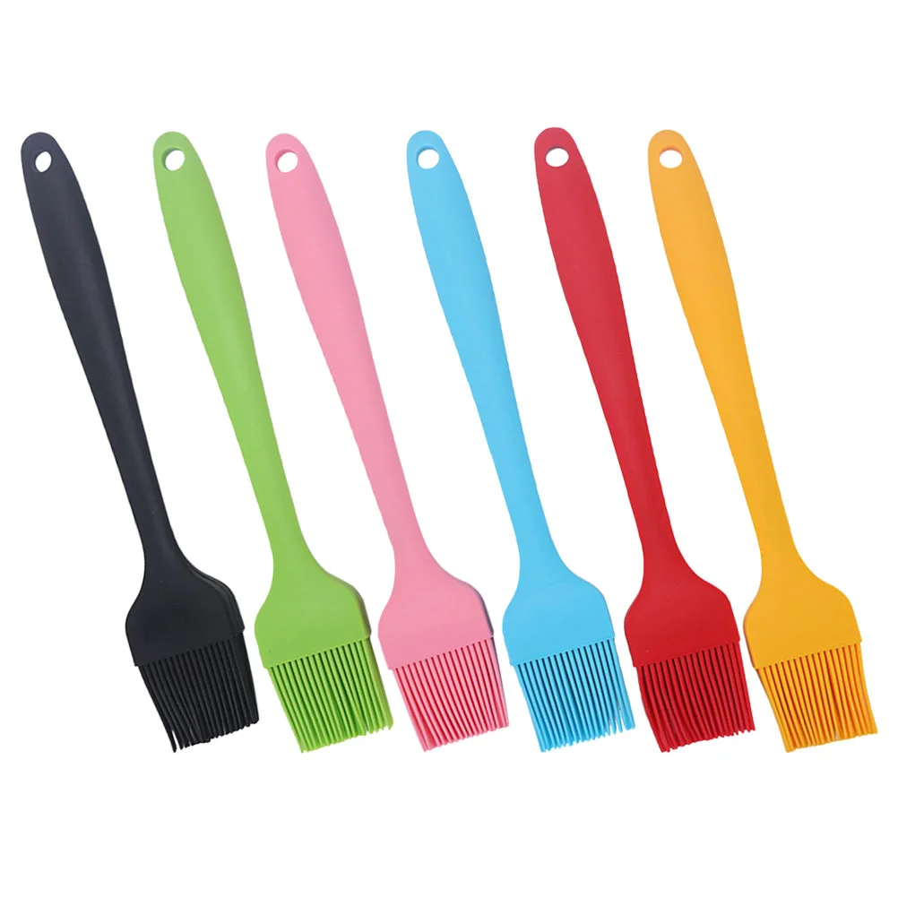 

Brush Oil Cooking Saucebrushes Basting Pastry Bbq Grill Silicone Meat Bakingbarbecue Kitchen Marinating Glazing Baster Marinade