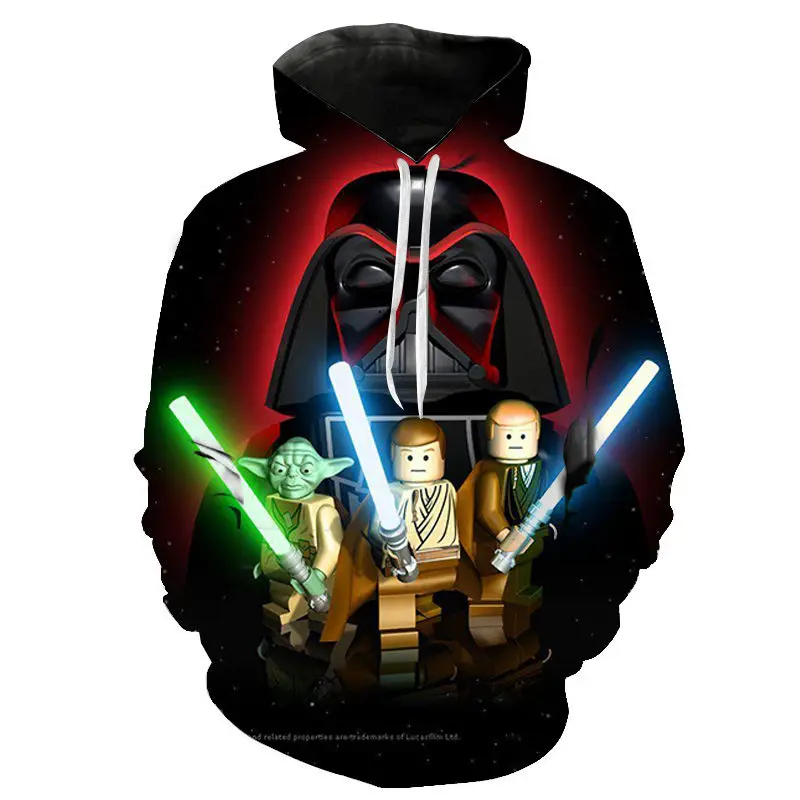 

Новые повседневные модные пуловеры для мужчин, женщин, детей, со звездами, с 3D принтом, толстовки с капюшоном для мальчиков и девочек, повсед...