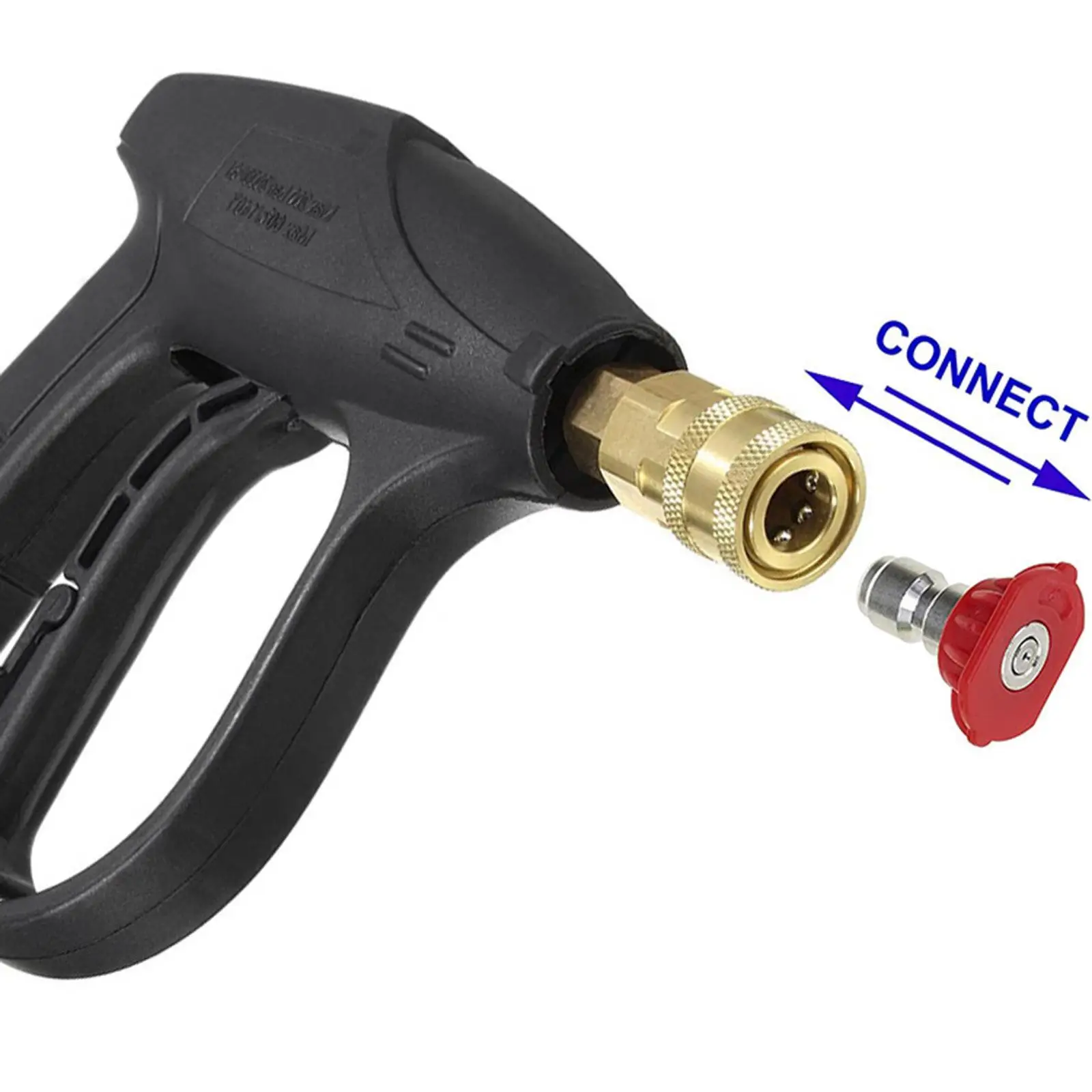 

Car Wash High Pressure Washer 3000 PSI Soap Nozzle Tips Kit Fitting