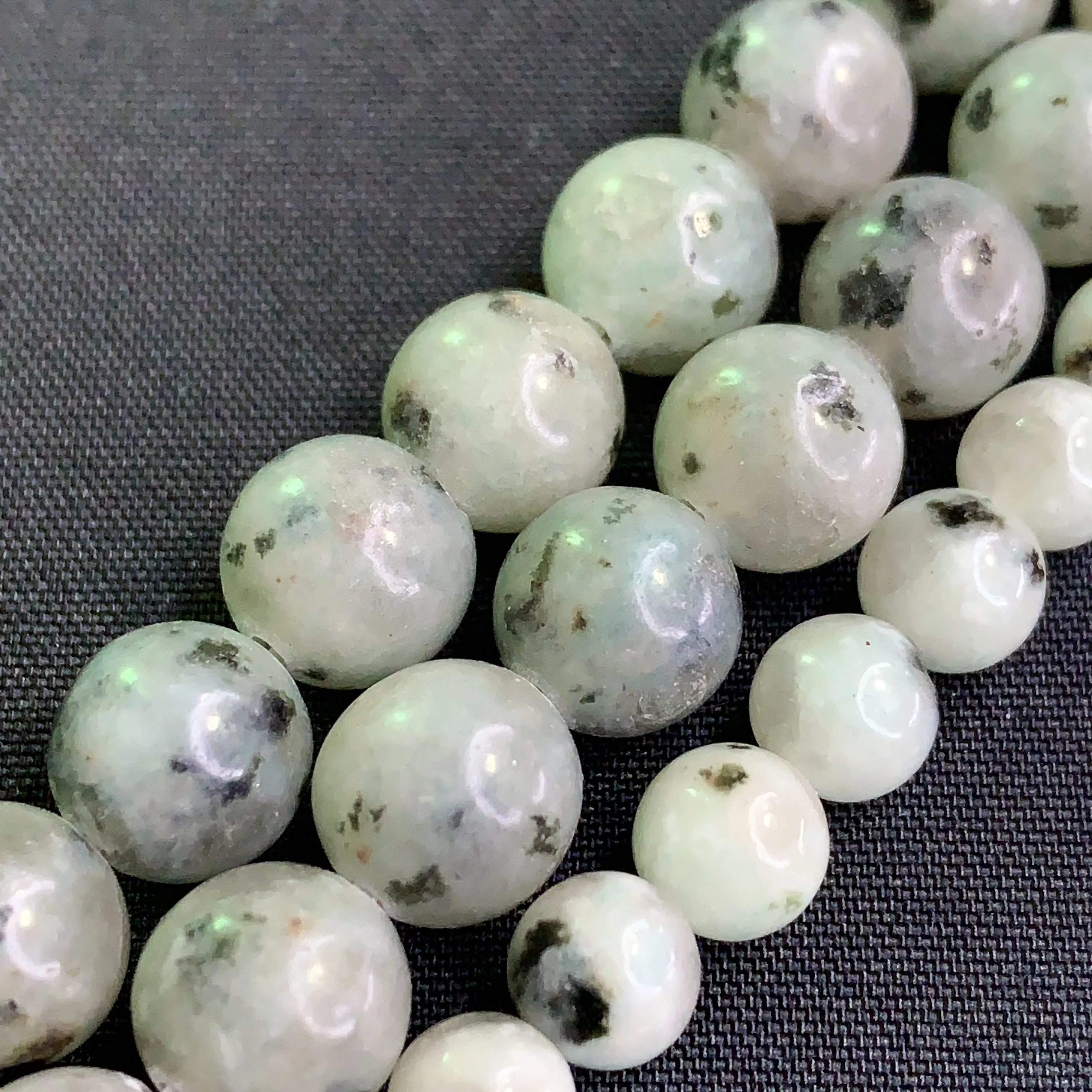 Натуральные синие свободные бусины камень рыбий глаз 6 мм 8 браслет из шариковых