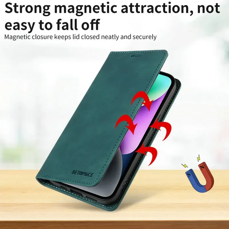 Фото Роскошный чехол для Motorola Moto Edge 60 Neo 5G 2025 с защитой на 360 градусов RFID Funda Moto Edge 50 Fusion 60s Edge60 Pro 50 Neo Flip Cover №2