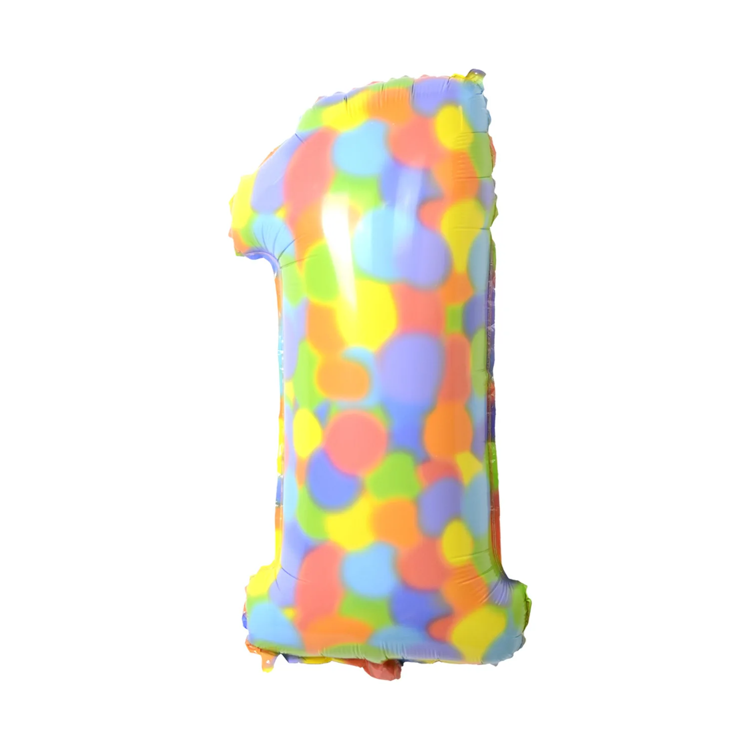 

New 32-inch Digital Rainbow Gradient Dot Macaroon Decorative Digital Aluminum Balloon Wholesale