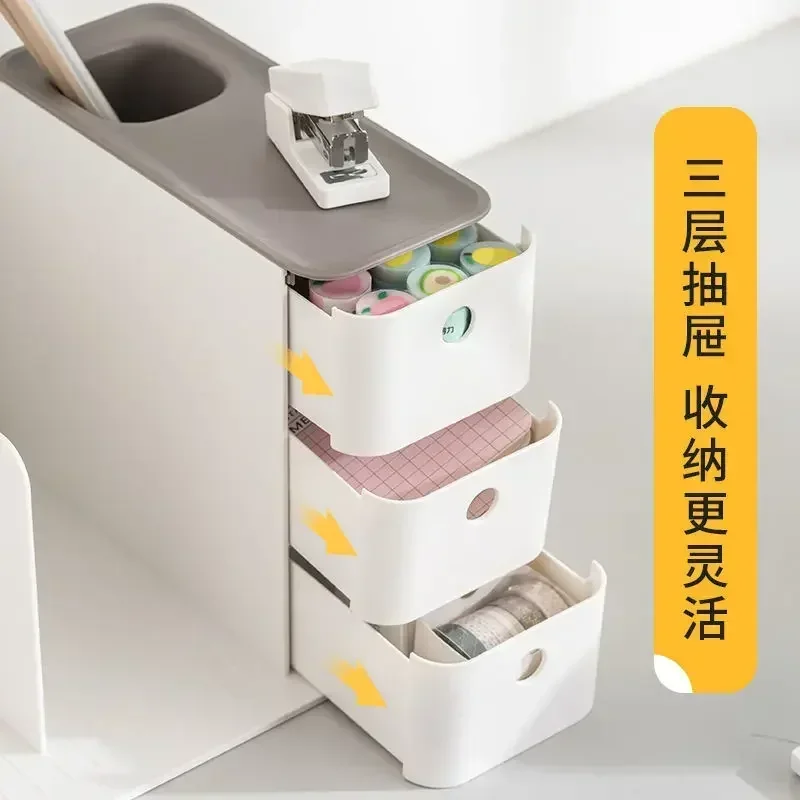 

Держатель для книг с двумя ящиками, органайзер для офисных книг, подставка для журналов, держатель для файлов, для студентов