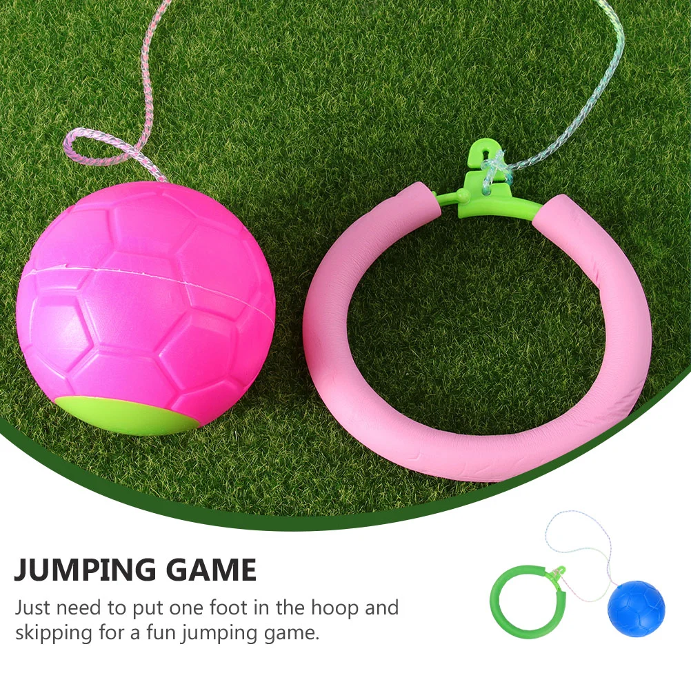 4 шт. кольцо для прыжков мяч детская игрушка веревка ног игра на щиколотке