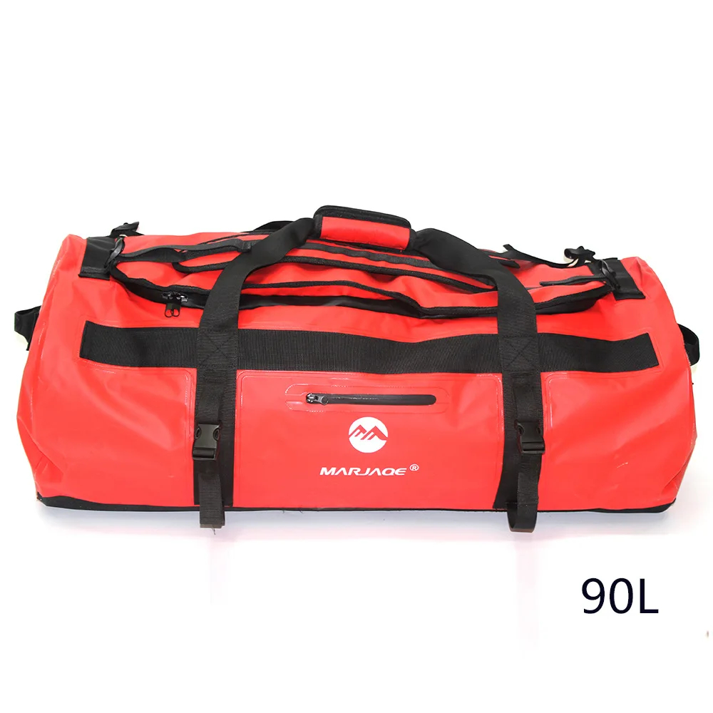 30L-90L Outdoor Swimming Waterproof Bag Fishing Dry Bag Camping Fitness Sailing Water Resistant Duffel Bag Trekking Ocean Pack