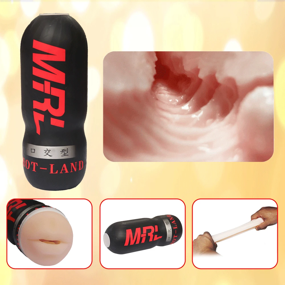 Мужской секс-игрушка настоящая мастурбация влагалища Минет в рот 18 + карманная