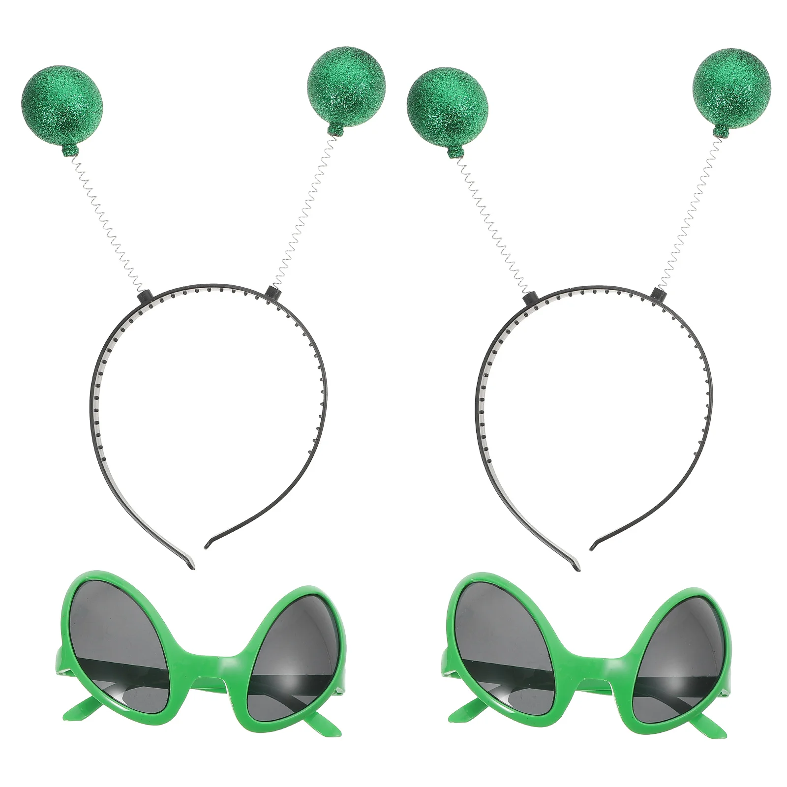 

Alien Head Boppers Hair Headband Party Glasses Cosplay Accessories Sunglasses Costume Christmasfavors Eye Martian Green Hoop