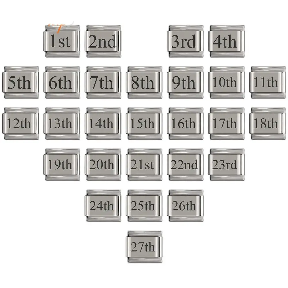 オリジナルデイジーファッション女性男性ハンドブレスレット日付イタリアチャームリンクフィット 9 ミリメートルブレスレットステンレス鋼ジュエリーメイキング DIY