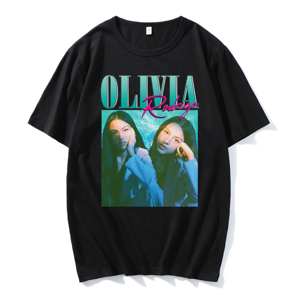 

2022 Fashion Hot Sale Summer Anime Sour new T-shirt Olivia Rodrigo Printed O-neck High Quality Oversized and Comfortable Tshirts