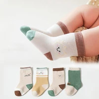 0 5 y baby boys and girls socks childrens socks 2022 autumn and winter new combed cotton baby socks breathable newborn socks