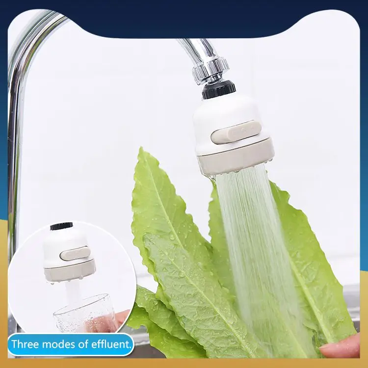 

Faucet Aerator Diffuser Filter Faucets Connector Three-speed Adjustment Freely Rotating Faucet Anti-splash Filter Kitchen Filter
