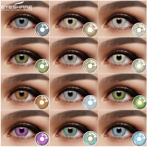 EYESHARE Color Contact Lens New York Colored Contact Lenses for Eyes Yearly Use Cosplay Contact Lens