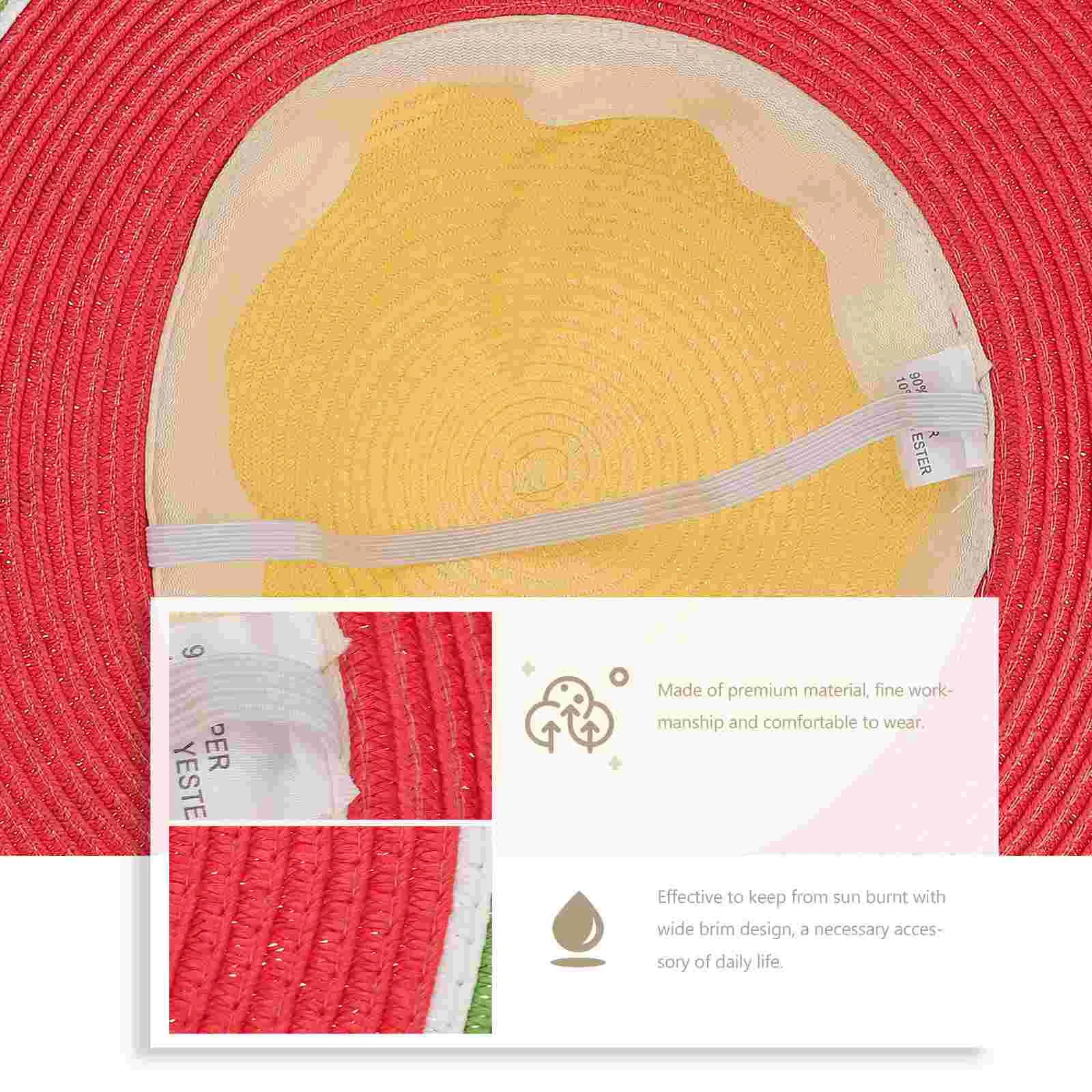 Солнцезащитный козырек соломенная шляпа женская пляжная рыбацкая летняя