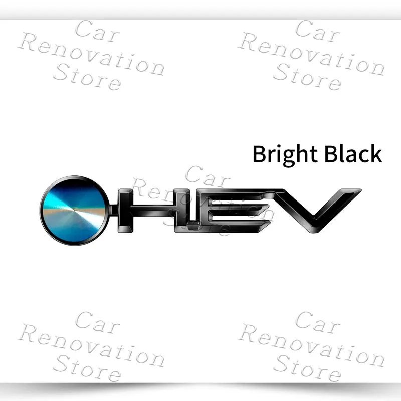 

3D ABS пластик HEV логотип наклейка для Toyota Camry Corolla Highlander Prius Auris Hilux Prado боковое крыло украшение заднего багажника