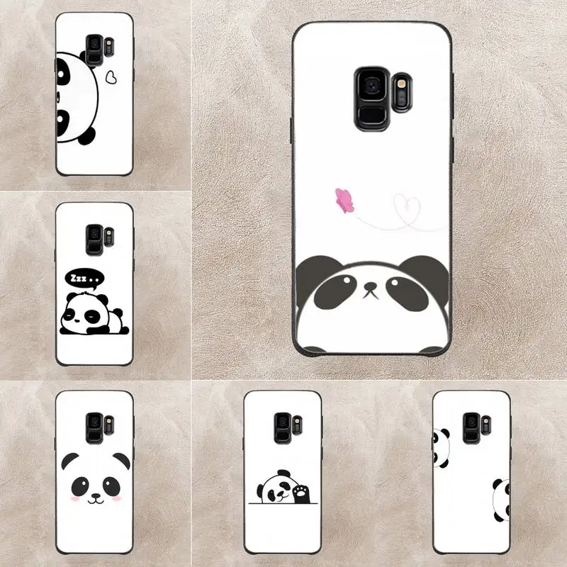

Creative Bear Panda Phone Case For Samsung Galaxy A51 A50 A71 A21s A31 A41 A10 A20 A70 A30 A22 A02s A13 A53 5G Cover Coque
