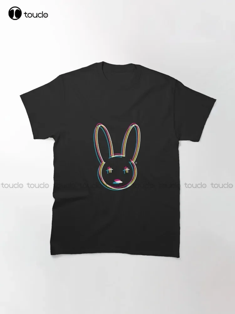 Bad Rabbit Colors Bunny Music T-Shirt Muscle Shirts For Men Fashion Design Casual Tee Tops Hipster Clothes Xs-5Xl New