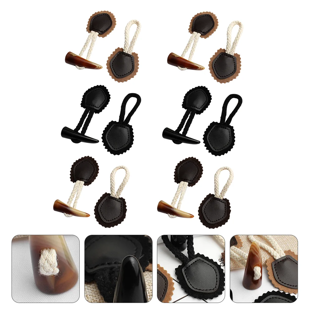 

Buttons Coat Button Toggle Hornsewingjacket Buckles Ox Fake Clothes Fasteners Hroncraft Diy Sew Clothing Blazer Resin Retro