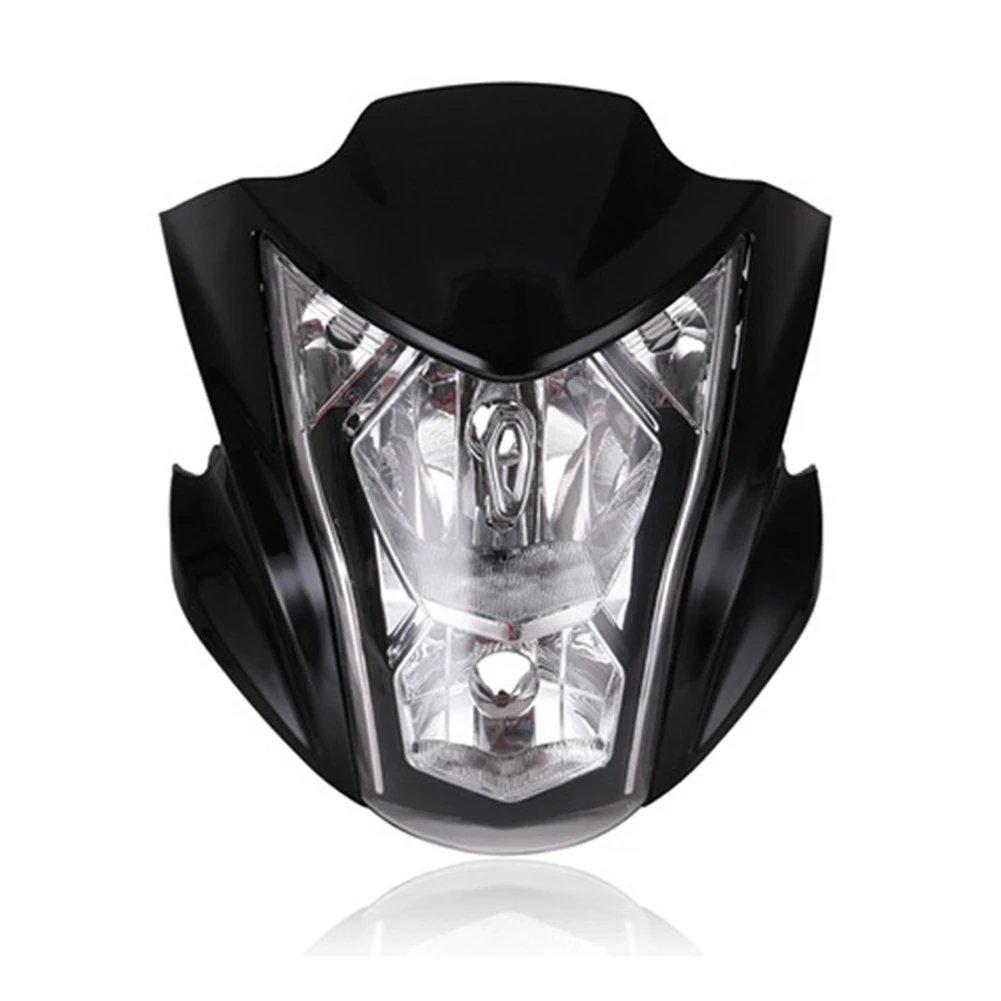 

Передняя фара в сборе для мотоцикла Kawasaki ER6N ER 6N 2012-2016, светодиодсветильник фара