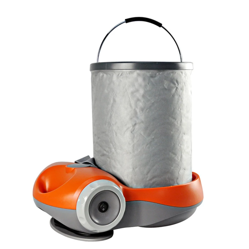 

Mini Portable Car Cleaning Washer Machine with Folding Bucket 15L