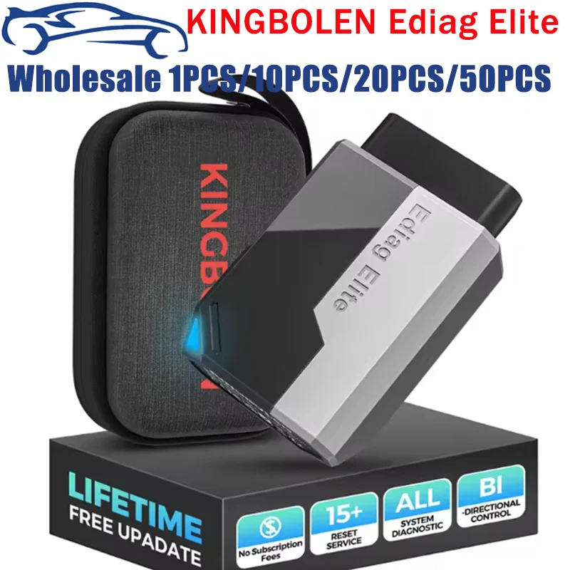 НОВЫЙ сканер KINGBOLEN EDIAG ELITE OBD2 2025 года всесистемный автомобильный диагностический