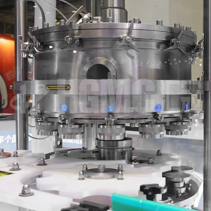 Машина для наполнения банок пива/игристого вина и машина