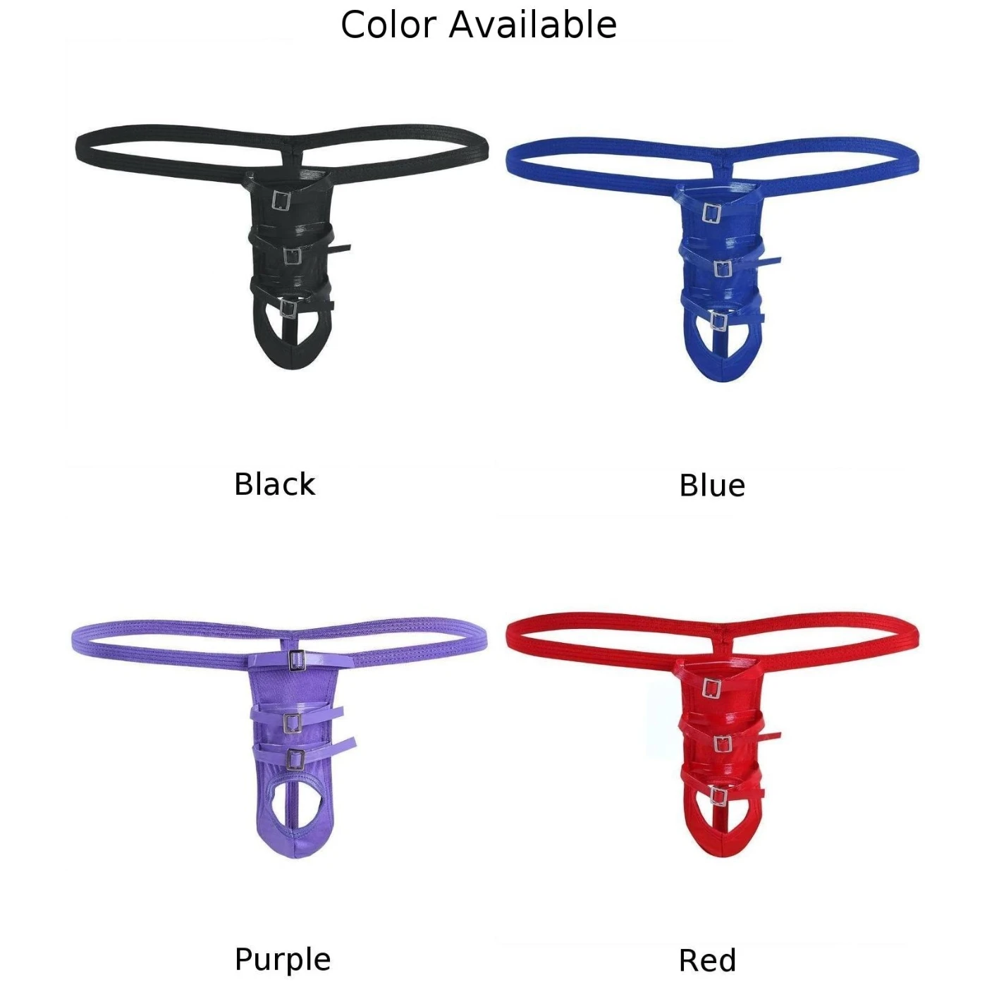 Сексуальное мужское нижнее белье с открытыми ягодицами бикини-стринги