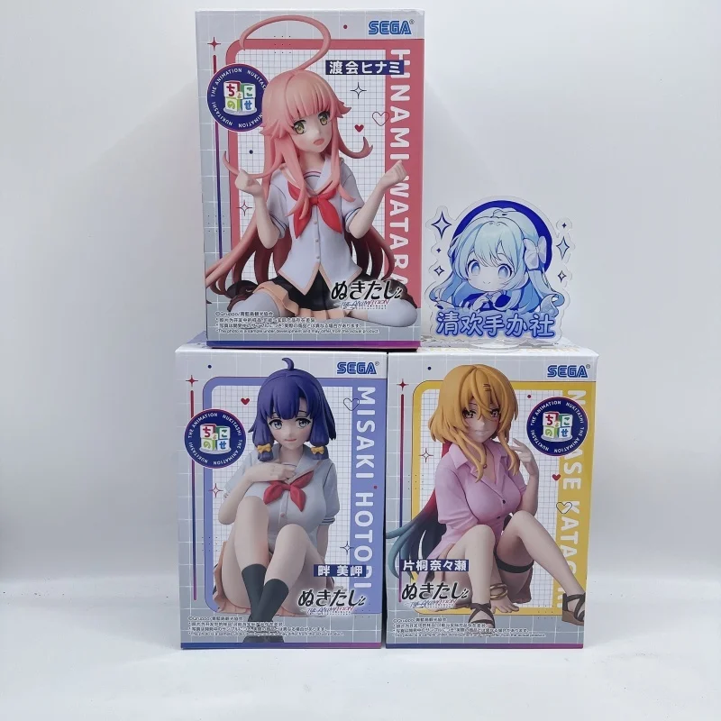 Фото Сага Что нужно, что я делаю остров Хацуджо? Tachibana Asane, Watarai Hinami & Azemichi Misaki Stopper Фигурка игрушка №1