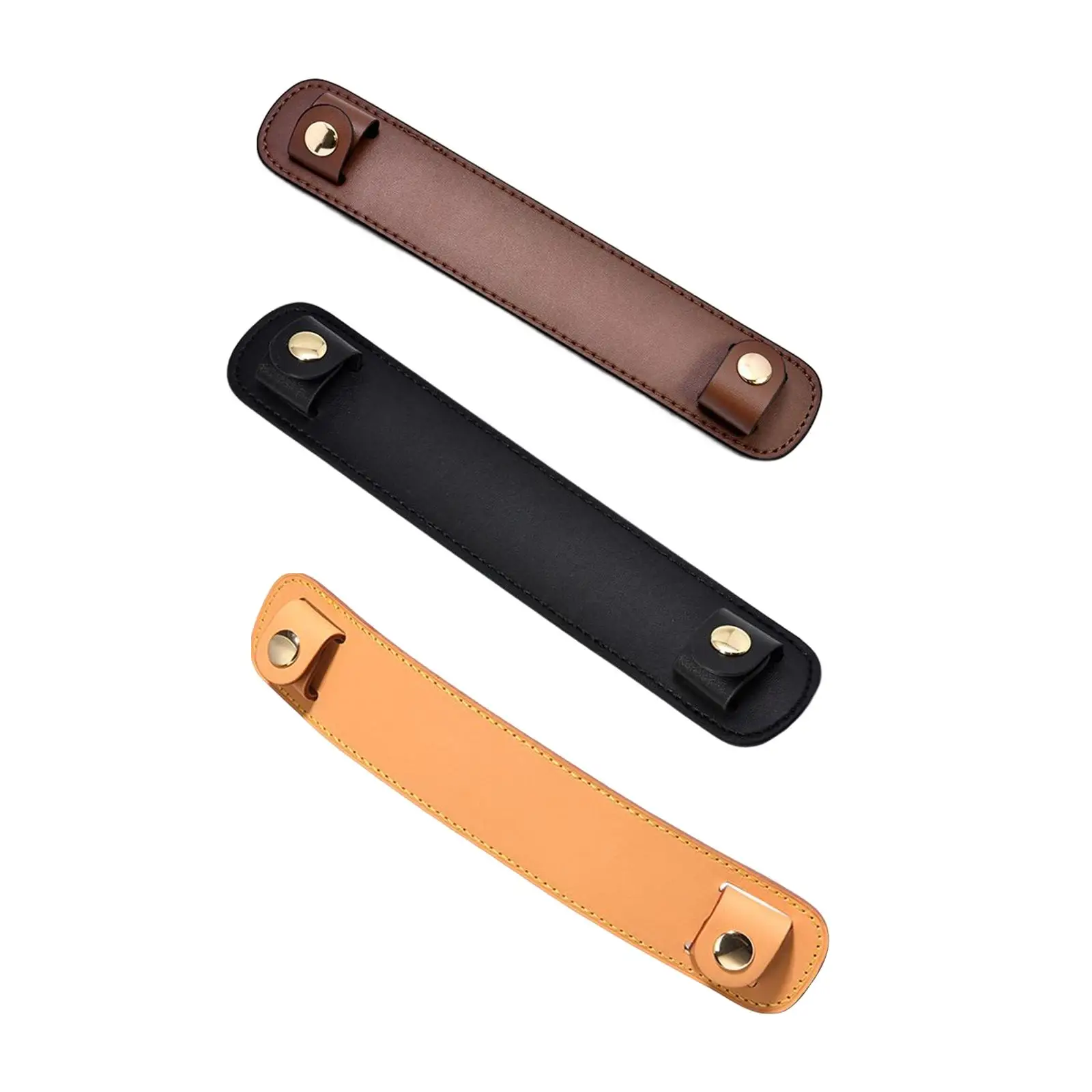 

PU Leather Shoulder Strap Pads Air Cushion Pad Replacement Detachable Comfortable for Bags Camera Bags Travel Bag Duffel Bag