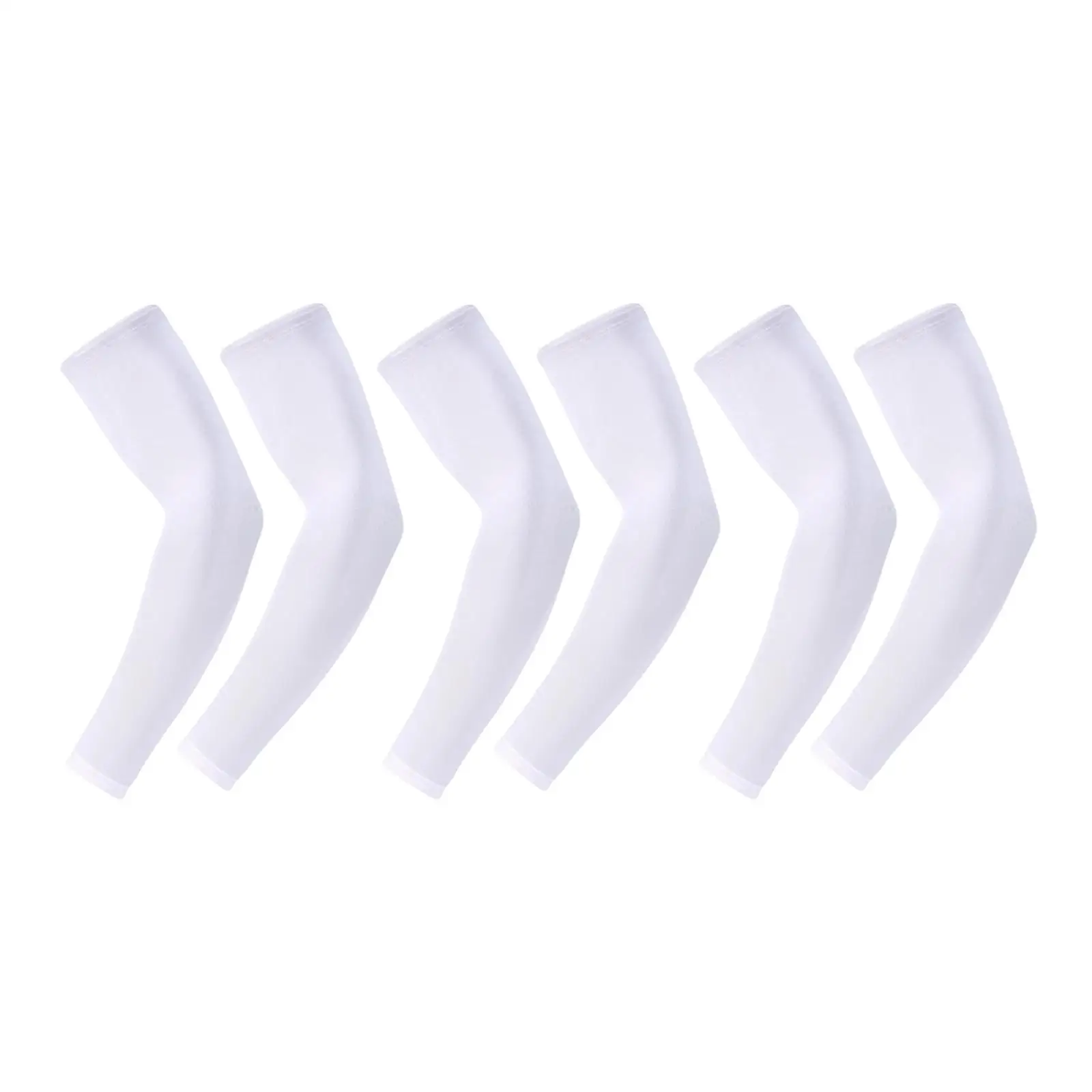 

6x Women Men Cooling Arm Sleeves Tattoo Cover up for Climbing Youth Football