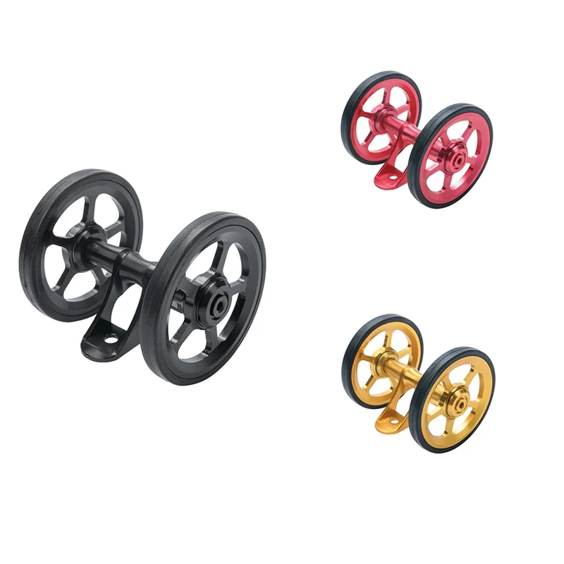 

Ultralight 65G Bicycle Easy Wheels for Brompton Folding Rear Fenders