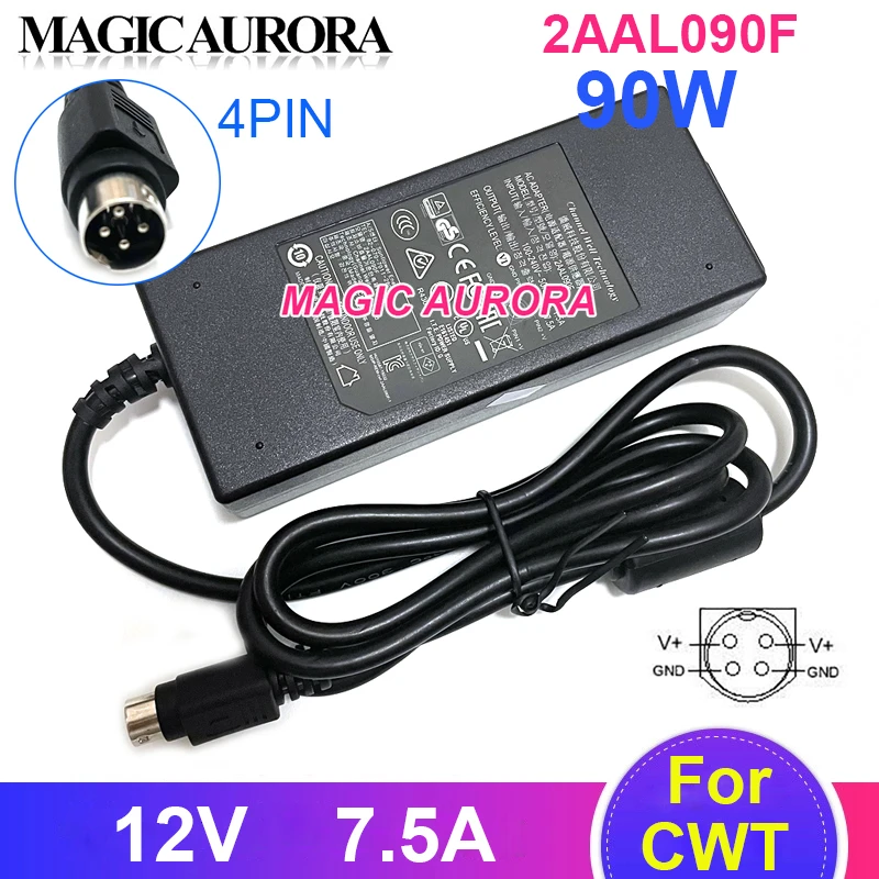 Charger Cam090121 For Netgear Readynas Ultra 4 Rnd-4b Rndu4000 Power Supply 4pin