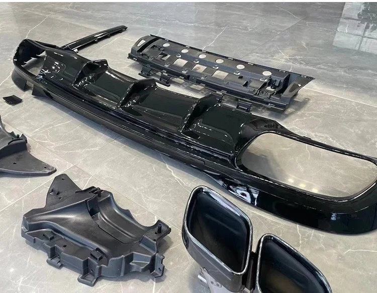 Комплект кузова для Mercedes Benz S-Class задняя губа и хвостовое горло W23 обновленный S63 AMG