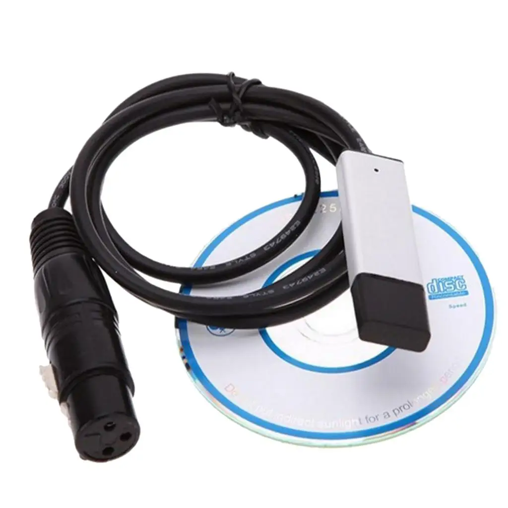 

Контроллер освещения DMX512 с USB на интерфейс DMX