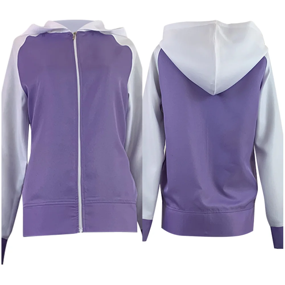 

Гиуга Хината косплей костюм на молнии куртка пальто наряды Хэллоуин Карнавальный костюм Ролевые игры для взрослых