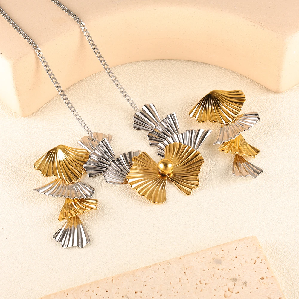 ZMfashion золотые и серебряные серьги-кисточки в форме веера цепочки-чокеры