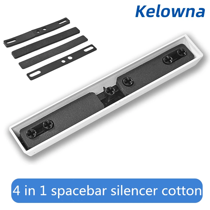 4 In 1 Kelowna Customized Mechanical Keyboard Space Key Silencer Cotton 6.25u 7U Spacebar Sound Insulation Cotton